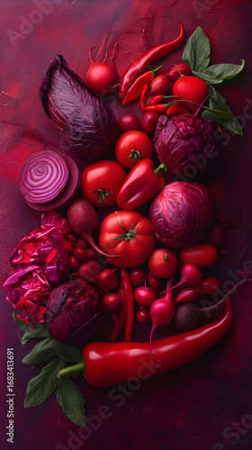The red vegetable diet: balanced nutrition for a healthy lifestyle