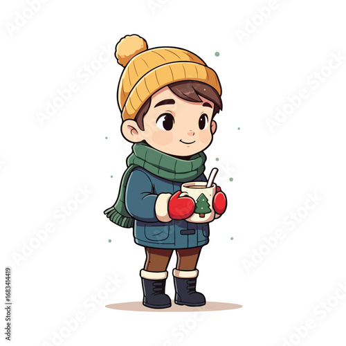 A charming little girl holds a red rose and a heart, a symbol of some love and innocence