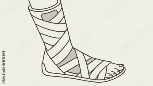 orthopedic cast