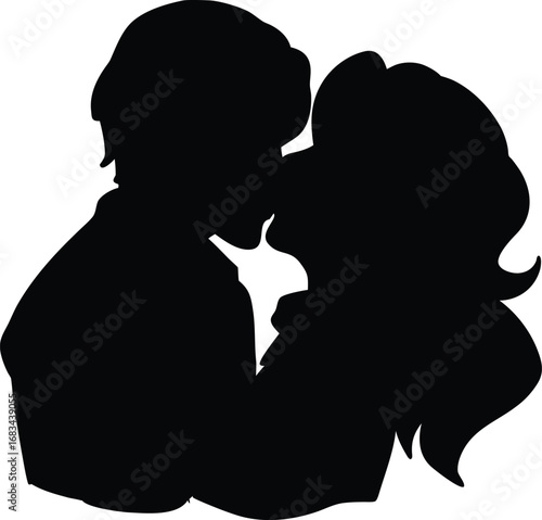 silhouette of a woman