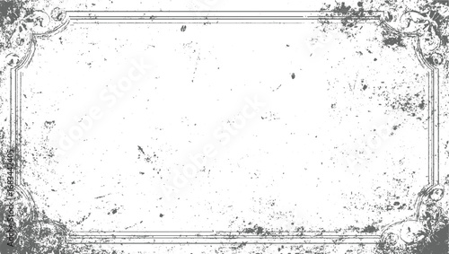 Grunge frame Abstract Grunge Texture Design on Dirt and Stain Texture with Blood Drop Effect, Distressed Black and White Dust vector design on transparent background