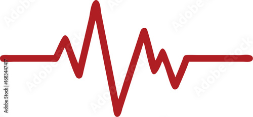 heart and heartbeat symbol