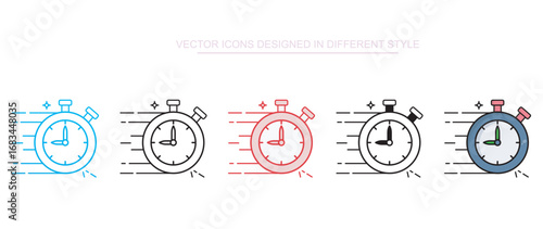 Quick Response icon design with white background stock illustration