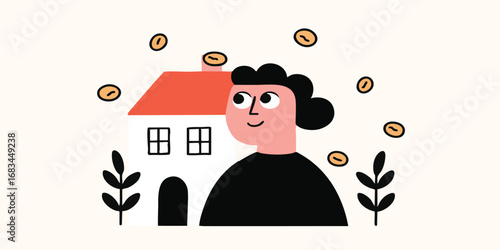 A person dream of purchasin...