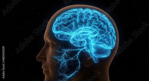x ray image of human brain