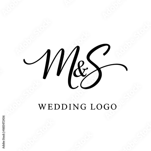 Elegant MS Letter Logo for Premium Branding
