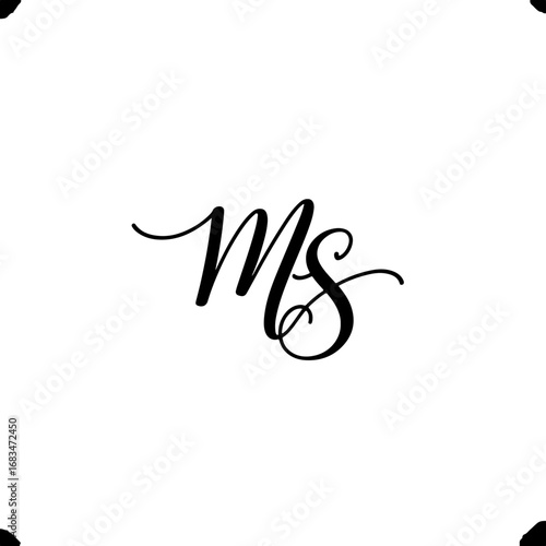 Sophisticated MS Letter Logo for Professional and Creative Entrepreneurs