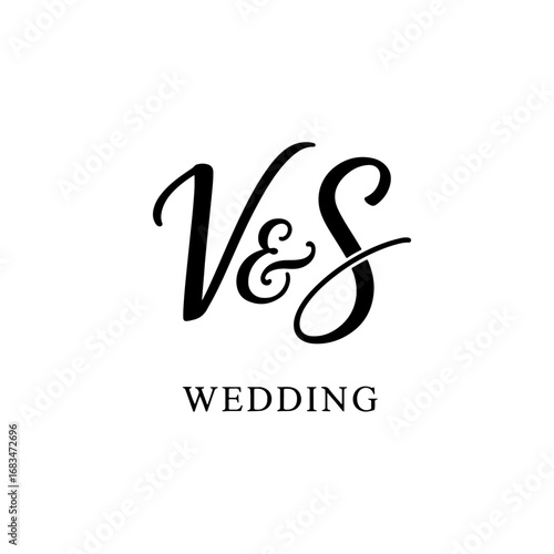 Professional VS Lettermark Logo for Corporate and Business Branding