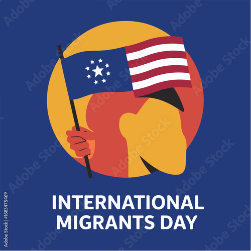 International Migrants Day Observation Poster