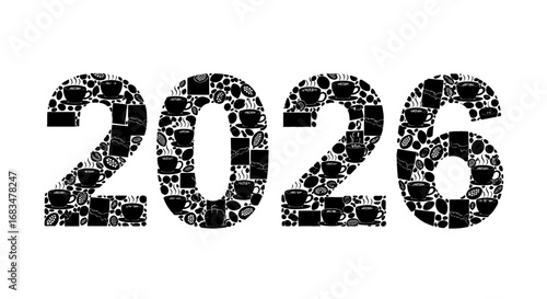 Celebrate the New Year with a Warm Coffee Embrace as 2026 Arrives, Featuring Cozy Cups and Coffee Beans for a Perfect Start