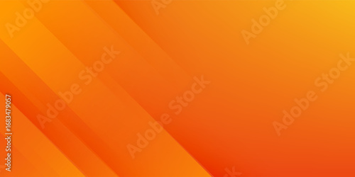 Abstract orange and yellow geometric background. Modern concept for graphic design, background, web design, poster, banner, book, slideshow. Vector illustration