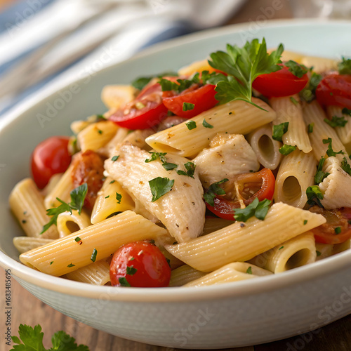 Wallpaper Mural pasta with vegetables Torontodigital.ca