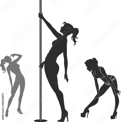 silhouette of a woman with sword