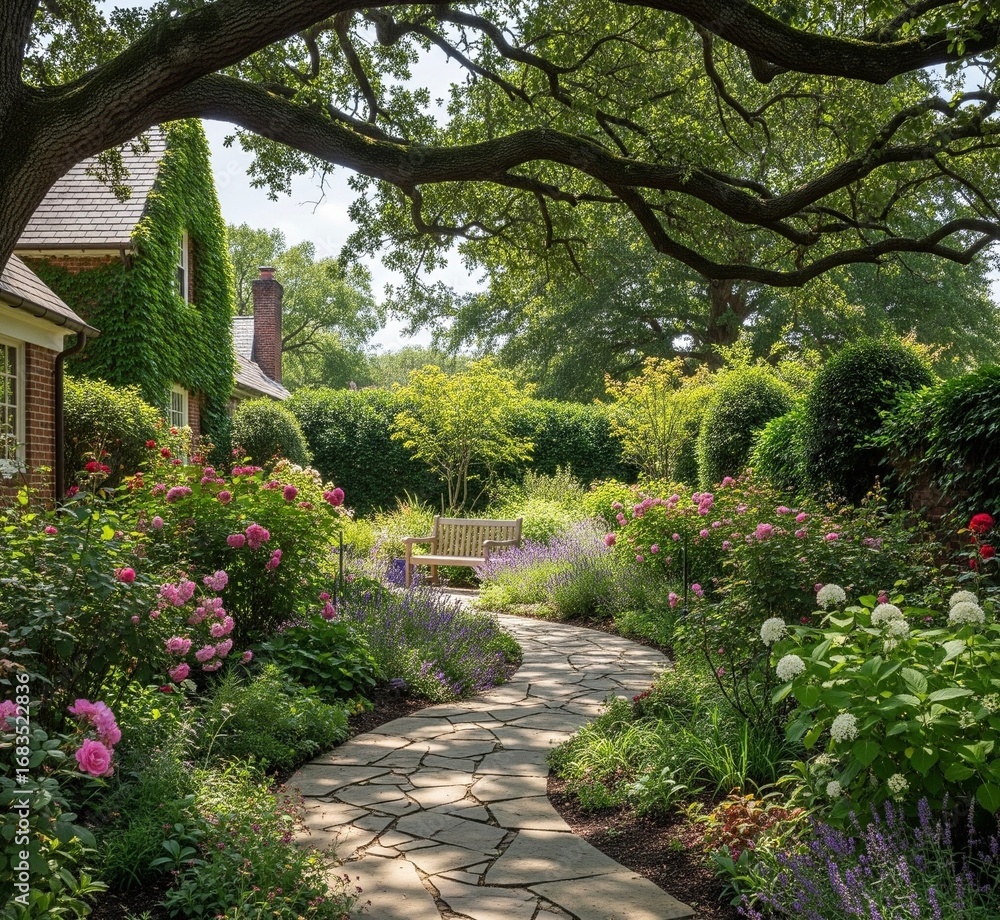 Obraz premium path in garden