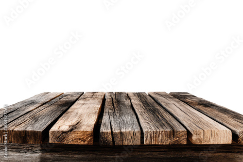 Close-up of weathered wooden planks (1)