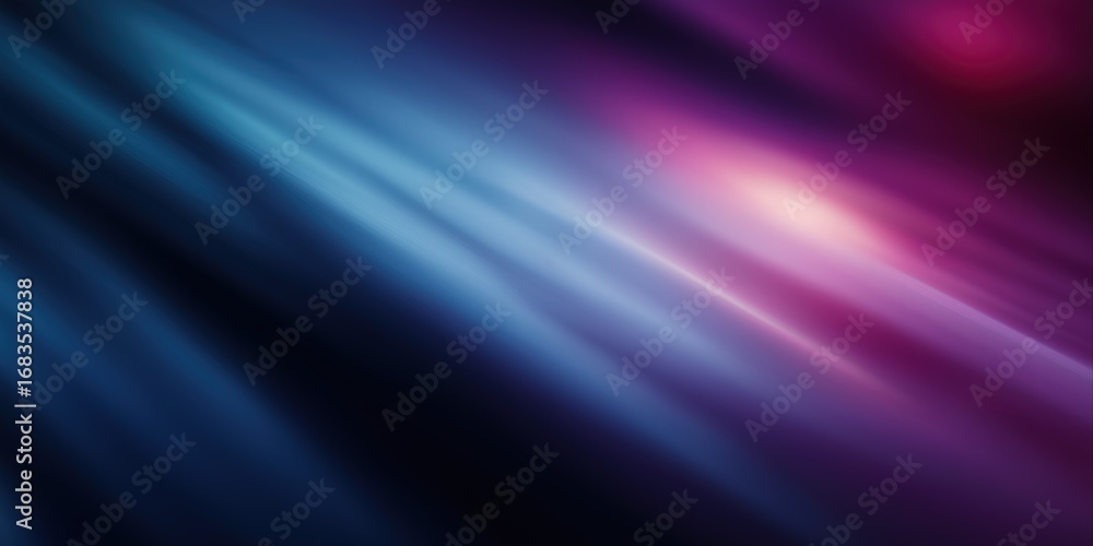Fototapeta premium Vibrant abstract light streaks in blue and purple hues
