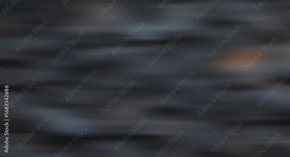 Obraz premium Dark Gray Abstract Horizontal Streaks with Orange and Brown Flecks background texture