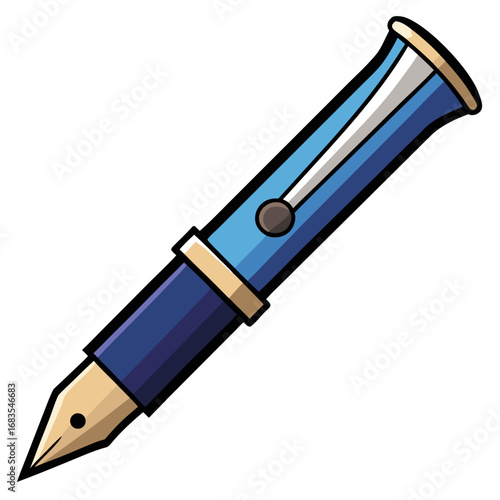 fountain pen vector