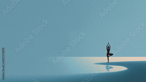Yoga and Meditation — Asanas, Poses, Practice for Men and Women, Illustrations & Photos