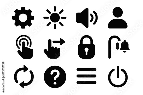 Help volume ui toggle symbol sync icon app smart swipe vector profile