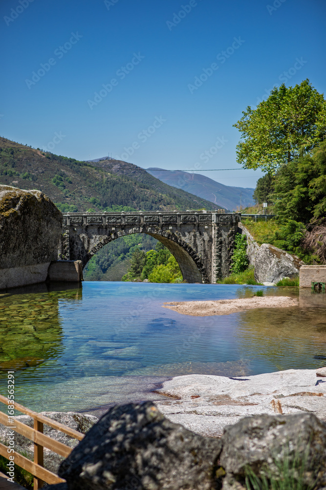 Fototapeta premium bridge over the river