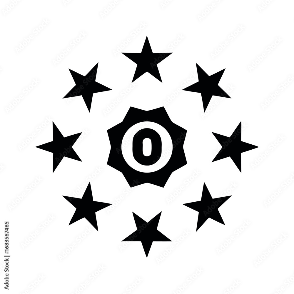 Obraz premium guarantee label design warranty sign eps