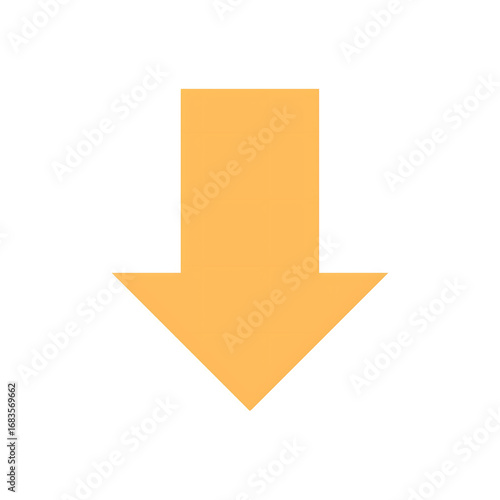 Down arrow (yellow)