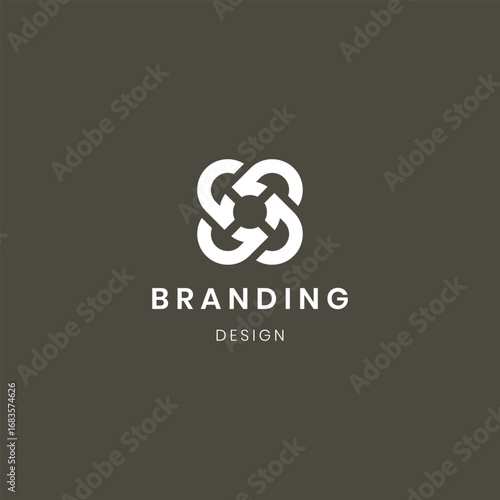 Letter G creative logo colorful rainbow design