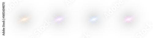 Radiant flash and glowing spotlight with sparkling stars and magical flare. Fantasy galaxy background with twinkle, vibrant energy, and bright starlight effects.