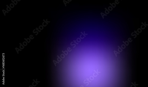 Abstract luminous purple gradient background with soft light diffusion