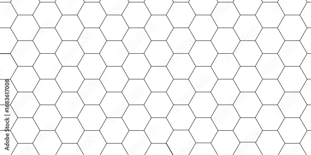 Naklejka premium Background with hexagons. Abstract background with lines. white texture background . hexagon abstract background. Surface polygon pattern with glowing hexagon paper texture and futuristic business 
