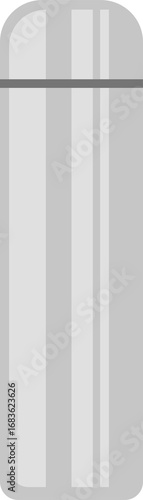 Illustration of Silver Thermos Flask