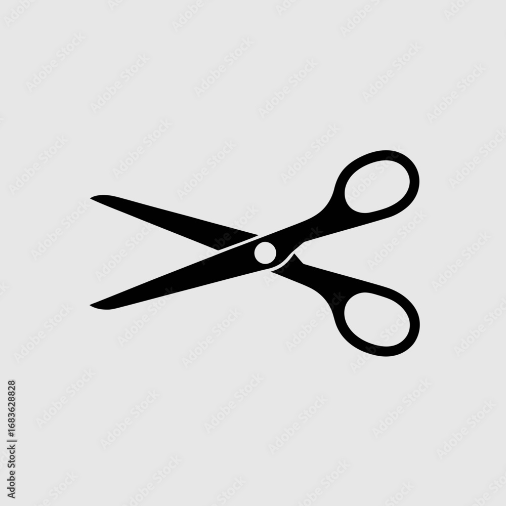 scissors isolated on white background