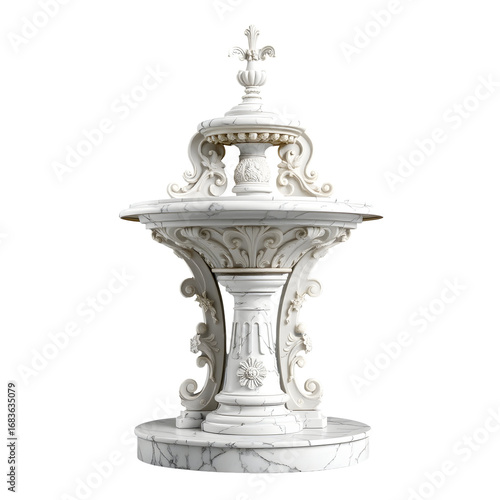 Ornate Marble Fountain