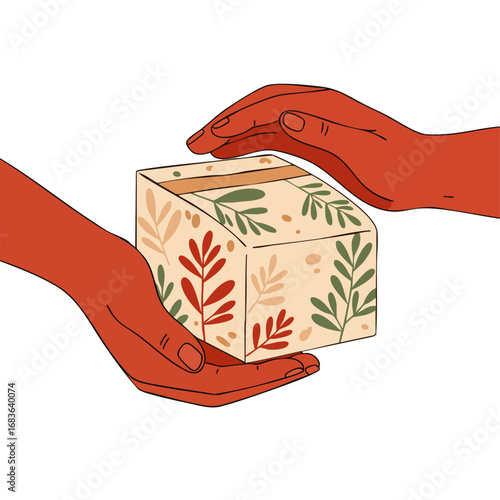Conscious consumers embrace sustainable e-commerce with beautifully packaged, eco-friendly deliveries, fostering customer loyalty and a delightful unboxing experience.