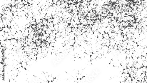 Abstract dry soil cracked texture background with black grunge effect. Vintage dirty wall texture with cracks scratches and monochrome grunge. 