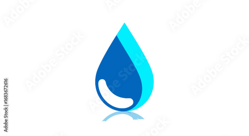 Blue Water Drop Icon