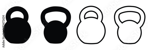 Heavy Dumbbell Flat Icon, Weight lifting dumbbell signs. Gym dumbbell collection, Isolated dumbbell silhouette vector illustration on white background, eps10  11:11