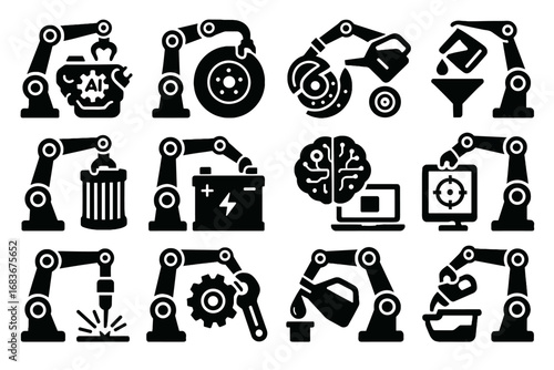 Change update mechanic software vector ai adjustment overhaul replacement calibration icon refill