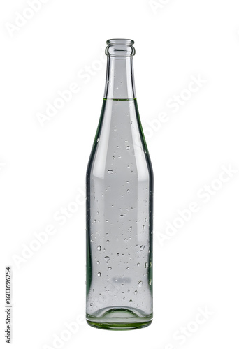 Wallpaper Mural Glass Bottle with Water Drops Refreshment and Purity Torontodigital.ca