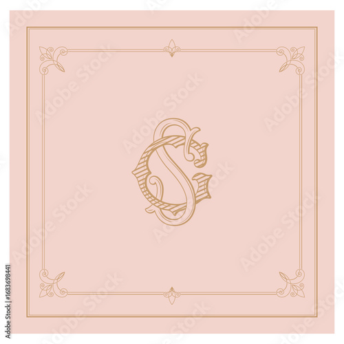 SG, GS, logo SG, Letter SG,  Monogram SG,Wedding Monogram, Wedding Logo, Logo Design , Monogram Vintage