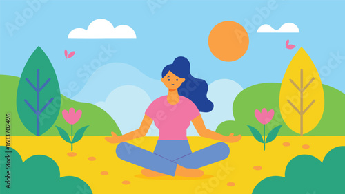 yoga on the nature, Morning Yoga Routine