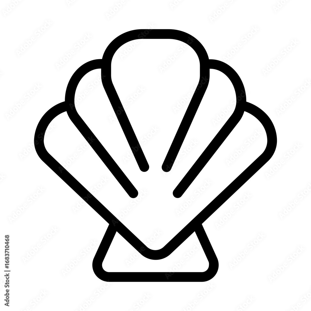 Obraz premium Seashell Icon