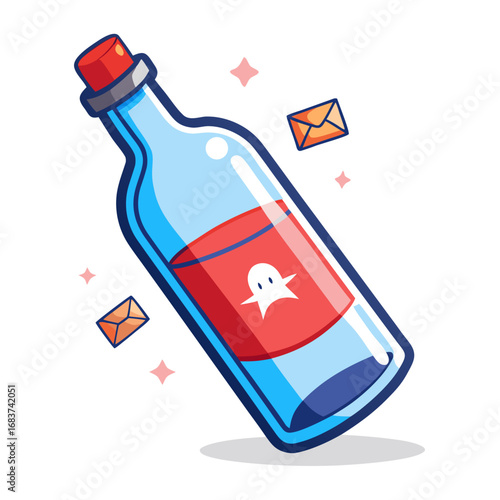 Ghost in a Bottle Message