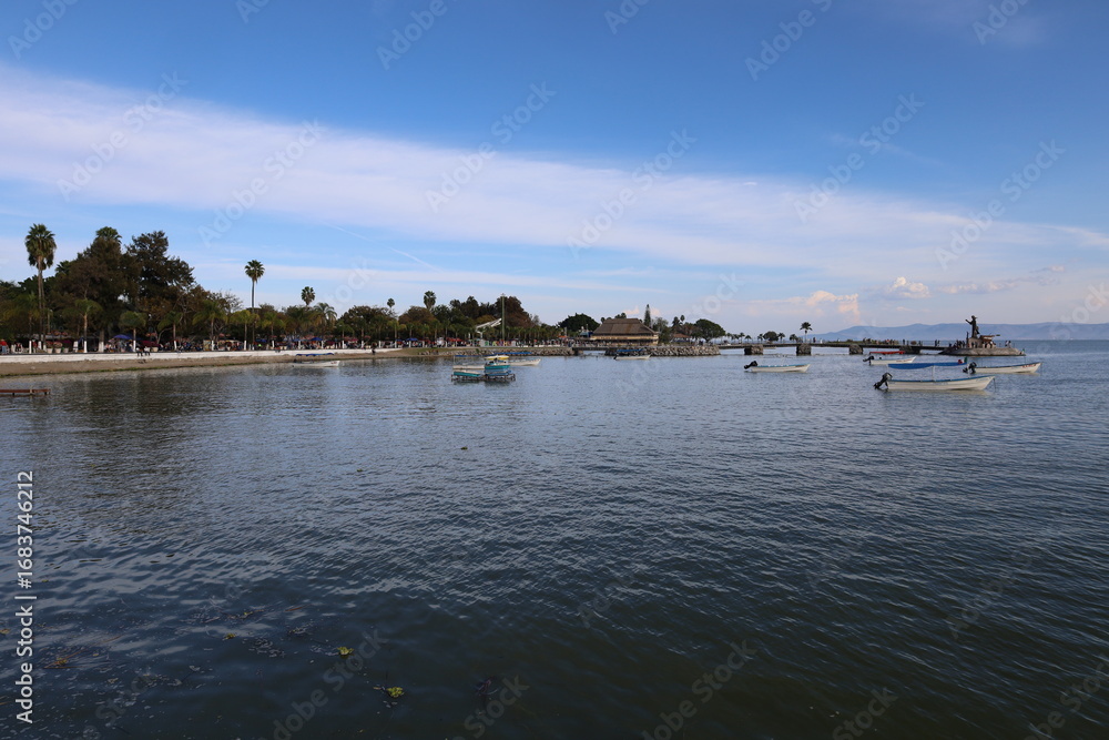 Fototapeta premium sights around Lake Chapala, Mexico day time