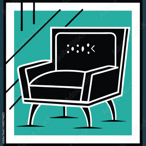 Furnished modern furniture post design