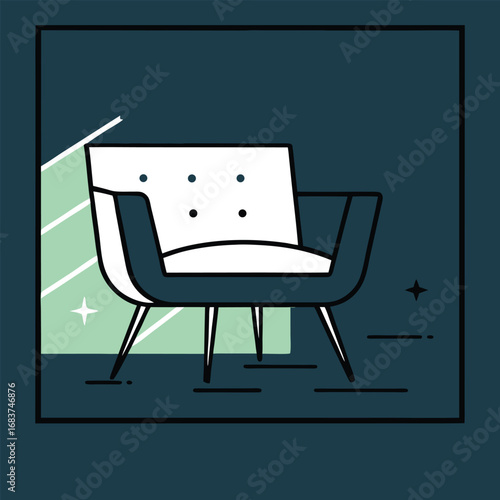 Furnished modern furniture post design