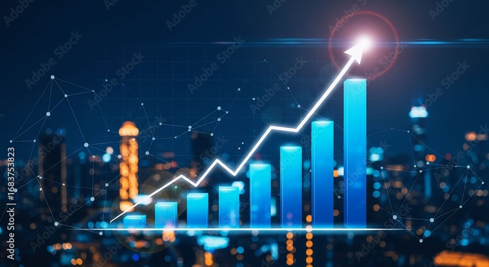 Fototapeta premium Business Growth and Development Concept – Success, Strategy, and Innovation Professional business-themed image representing growth, development, and strategic progress.