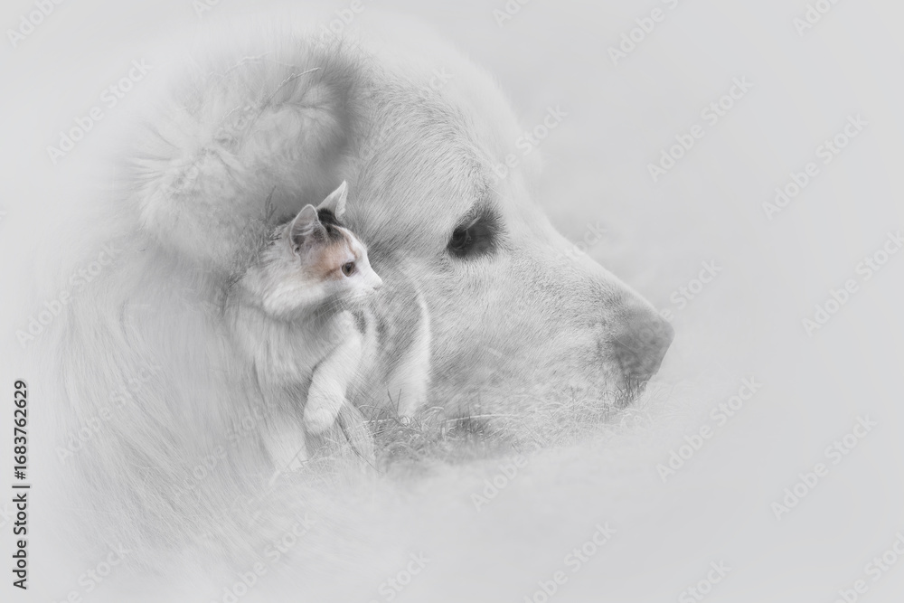 Fototapeta premium cat, animal, cute