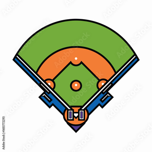 A Detailed Overview of a Baseball Diamond Layout and Its Strategic Importance
